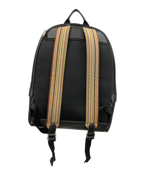 PAUL SMITH（ポールスミス）PAUL SMITH (ポールスミス) レザーリュック ブラック サイズ:実寸サイズにてご確認ください。の古着・服飾アイテム
