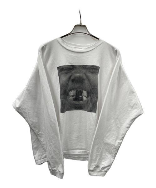 その他ブランド（ソノタブランド）その他ブランド (ソノタブランド) 長袖Tシャツ Kanye West YZY BULLY（カニエ ウェスト イージー ブリー） ホワイト サイズ:2の古着・服飾アイテム