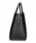 MICHAEL KORS (マイケル・コース) ハンドバッグ MKシグネチャー LAILA メタリック サッチェル ミディアム ブラック サイズ:実寸サイズにてご確認ください。：25000円