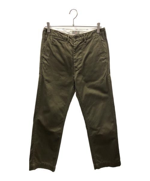 BUZZ RICKSON'S（バズリクソンズ）BUZZ RICKSON'S (バズリクソンズ) ワークパンツ オリーブ サイズ:WAIST30の古着・服飾アイテム