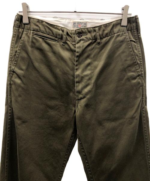 BUZZ RICKSON'S（バズリクソンズ）BUZZ RICKSON'S (バズリクソンズ) ワークパンツ オリーブ サイズ:WAIST30の古着・服飾アイテム