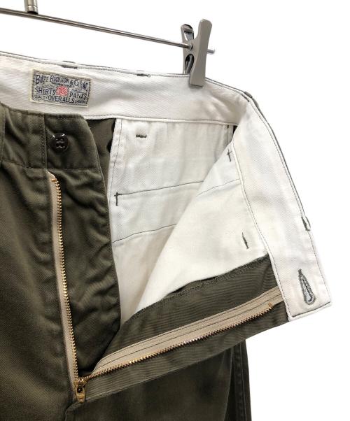 BUZZ RICKSON'S（バズリクソンズ）BUZZ RICKSON'S (バズリクソンズ) ワークパンツ オリーブ サイズ:WAIST30の古着・服飾アイテム