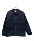 F.O.B FACTORYエフオービー ファクトリー）の古着「カバーオール」｜ネイビー