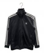 adidasアディダス）の古着「トラックジャケット」｜ブラック