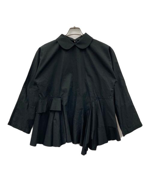 TAO COMME des GARCONS（タオ コムデギャルソン）TAO COMME des GARCONS (タオ コムデギャルソン) 長袖ブラウス ブラック サイズ:Mの古着・服飾アイテム