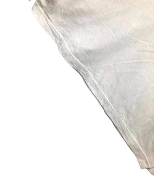 TAO COMME des GARCONS（タオ コムデギャルソン）TAO COMME des GARCONS (タオ コムデギャルソン) 綿天竺 リボンモチーフ長袖カットソー ホワイト サイズ:Lの古着・服飾アイテム