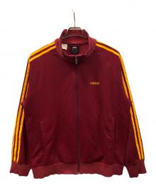 adidas（アディダス）の古着「トラックジャケット」｜エンジ