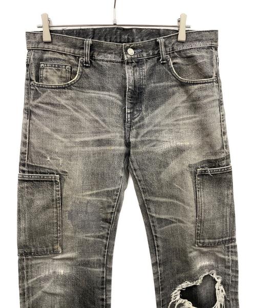 NEIGHBORHOOD（ネイバーフッド）NEIGHBORHOOD (ネイバーフッド) セルビッチデニムパンツ ブラック サイズ:Mの古着・服飾アイテム