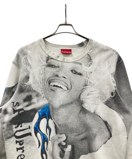 SUPREME（シュプリーム）Supreme (シュプリーム) スウェット Naomi Crewneck Sweatshirt （オミ クルーネック スウェットシャツ） ホワイト サイズ:Mの古着・服飾アイテム