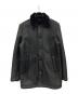 theory（セオリー）の古着「ムートンジャケット KARTER（カーター）」｜ブラック