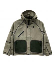 NIKE（ナイキ）の古着「NIKE TECH STORM-FIT HOODED RAIN JACKET（ナイキ テック ストーム-フィット フーデッド レイン ジャケット）」｜グリーン