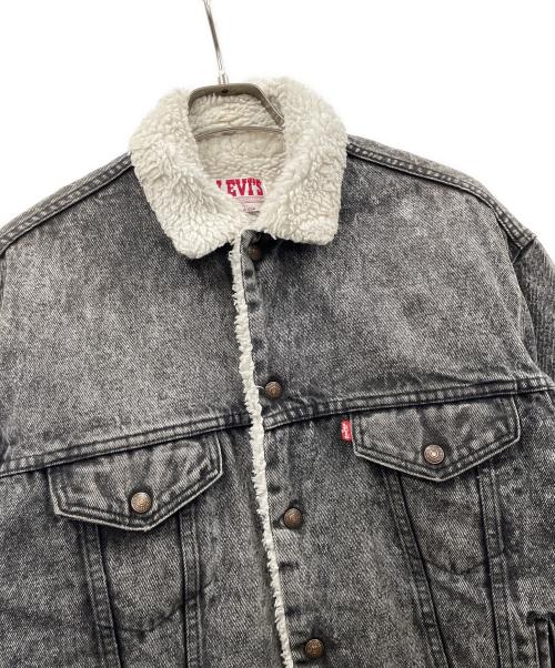 LEVI'S（リーバイス）LEVI'S (リーバイス) デニムボアランチジャケット ブラック サイズ:Ｓの古着・服飾アイテム