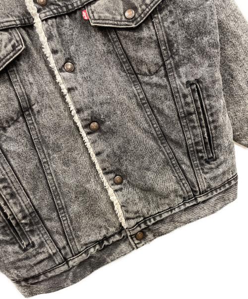 LEVI'S（リーバイス）LEVI'S (リーバイス) デニムボアランチジャケット ブラック サイズ:Ｓの古着・服飾アイテム