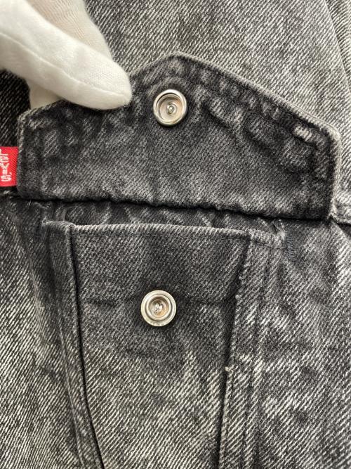 LEVI'S（リーバイス）LEVI'S (リーバイス) デニムボアランチジャケット ブラック サイズ:Ｓの古着・服飾アイテム