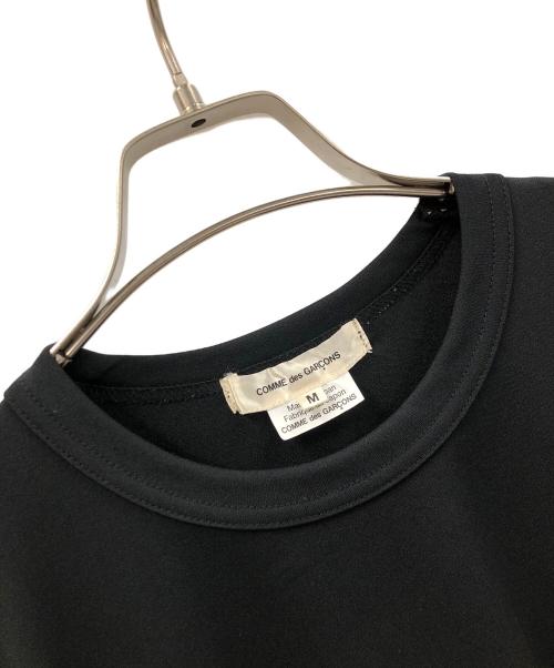 COMME des GARCONS（コムデギャルソン）COMME des GARCONS (コムデギャルソン) 23AW デザインヘム ショートスリーブ カットソー ブラック サイズ:Mの古着・服飾アイテム