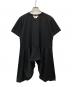 COMME des GARCONS（コムデギャルソン）の古着「23AW デザインヘム ショートスリーブ カットソー」｜ブラック