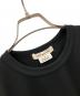 COMME des GARCONS (コムデギャルソン) 23AW デザインヘム ショートスリーブ カットソー ブラック サイズ:M：11000円