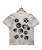 COMME des GARCONSコムデギャルソン）の古着「AD2013ドットデザインTシャツ」｜ホワイト