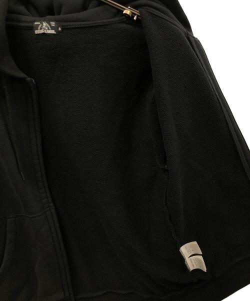 Hysteric Glamour（ヒステリックグラマー）Hysteric Glamour (ヒステリックグラマー) ジップパーカー SPANKS（スパンクス） ブラック サイズ:Sの古着・服飾アイテム