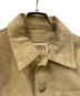 RED WOOD (レッドウッド) スウェードジャケット RANCH WEAR（ランチ ウェア） ベージュ サイズ:L：7000円