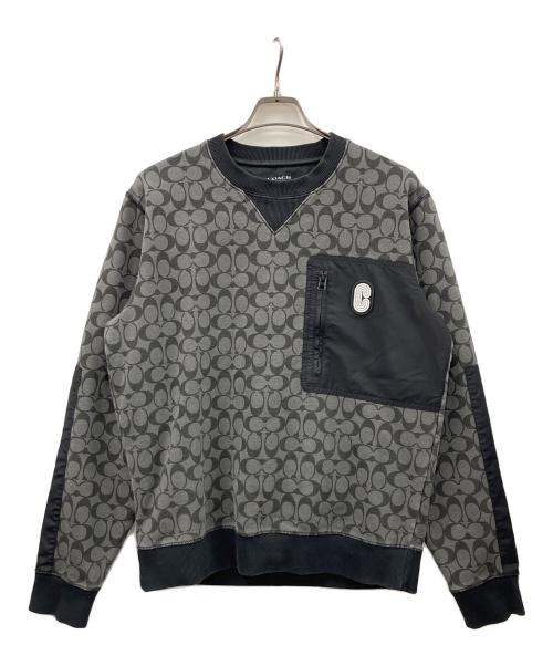 COACH（コーチ）COACH (コーチ) スウェット グレー サイズ:実寸サイズにてご確認ください。の古着・服飾アイテム