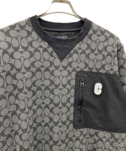 COACH（コーチ）COACH (コーチ) スウェット グレー サイズ:実寸サイズにてご確認ください。の古着・服飾アイテム