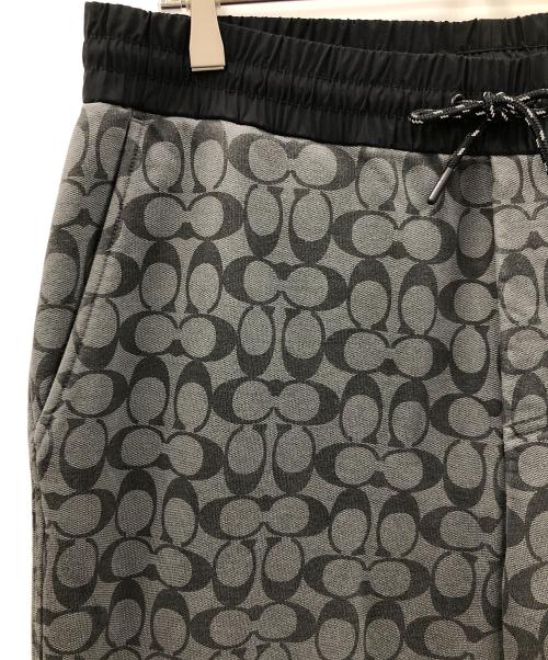 COACH（コーチ）COACH (コーチ) スウェットパンツ シグネチャー ジョガーパンツ グレー サイズ:実寸サイズにてご確認ください。の古着・服飾アイテム