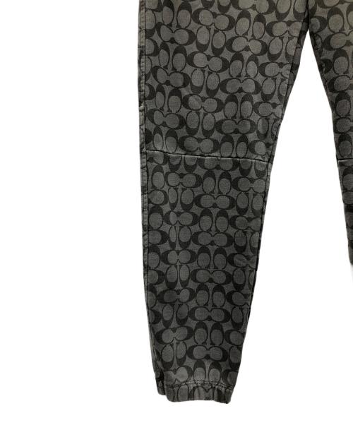 COACH（コーチ）COACH (コーチ) スウェットパンツ シグネチャー ジョガーパンツ グレー サイズ:実寸サイズにてご確認ください。の古着・服飾アイテム