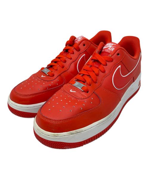 NIKE（ナイキ）NIKE (ナイキ) スニーカー AIR FORCE 1 07 (エアフォース 1 07) レッド サイズ:27cmの古着・服飾アイテム