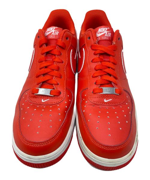 NIKE（ナイキ）NIKE (ナイキ) スニーカー AIR FORCE 1 07 (エアフォース 1 07) レッド サイズ:27cmの古着・服飾アイテム