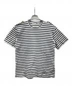 COMME des GARCONS JUNYA WATANABE MANコム デ ギャルソン ジュンヤ ワタナベ マン）の古着「エポレット付きTシャツ」｜ホワイト×ブラック