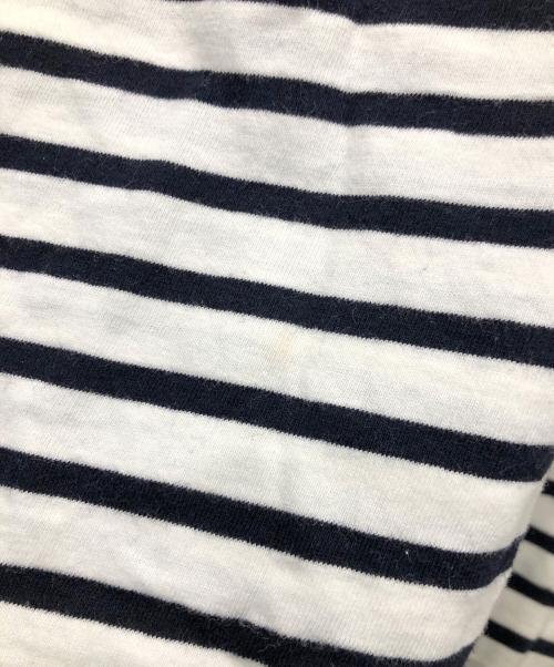 COMME des GARCONS JUNYA WATANABE MAN（コムデギャルソンジュンヤワタナベマン）COMME des GARCONS JUNYA WATANABE MAN (コム デ ギャルソン ジュンヤ ワタナベ マン) エポレット付きTシャツ ホワイト×ブラック サイズ:Lの古着・服飾アイテム