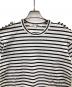 COMME des GARCONS JUNYA WATANABE MAN (コム デ ギャルソン ジュンヤ ワタナベ マン) エポレット付きTシャツ ホワイト×ブラック サイズ:L：7000円