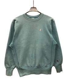 Champion（チャンピオン）の古着「90s リバースウィーブスウェット」｜グリーン系