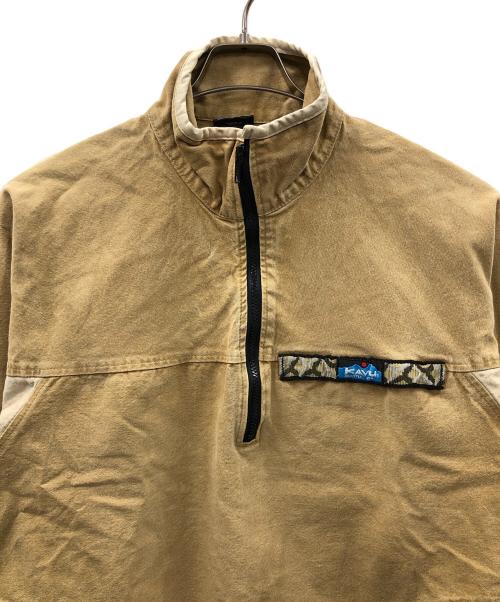 KAVU（カブー）KAVU (カブー) プルオーバーシャツ カーキ サイズ:Mの古着・服飾アイテム