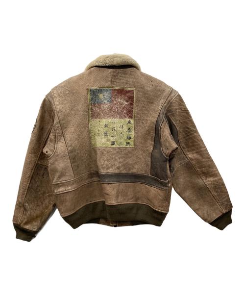 その他ブランド（ソノタブランド）その他ブランド (ソノタブランド) G-1フライトジャケット ブラウン サイズ:実寸サイズにてご確認ください。の古着・服飾アイテム