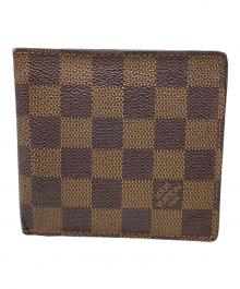 LOUIS VUITTON（ルイ ヴィトン）の古着「2つ折り財布 ダミエ ポルトフォイユ・マルコ」
