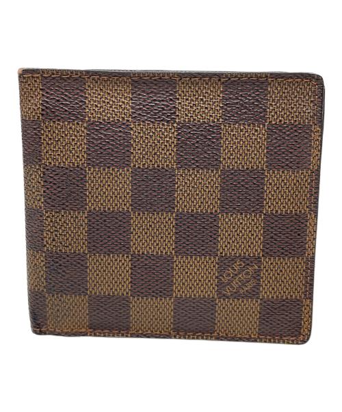 LOUIS VUITTON（ルイ ヴィトン）LOUIS VUITTON (ルイ ヴィトン) 2つ折り財布 ダミエ ポルトフォイユ・マルコ サイズ:実寸サイズにてご確認ください。の古着・服飾アイテム