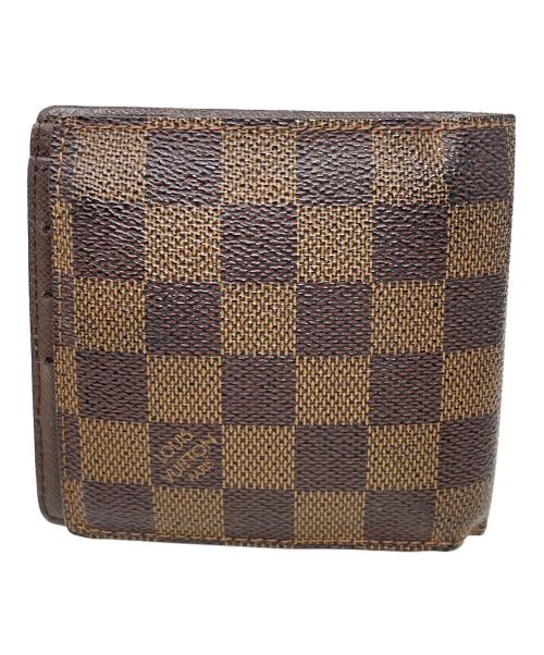 LOUIS VUITTON（ルイ ヴィトン）LOUIS VUITTON (ルイ ヴィトン) 2つ折り財布 ダミエ ポルトフォイユ・マルコ サイズ:実寸サイズにてご確認ください。の古着・服飾アイテム