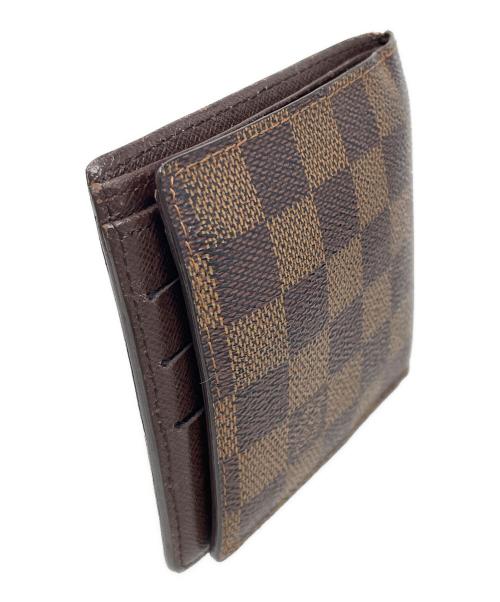 LOUIS VUITTON（ルイ ヴィトン）LOUIS VUITTON (ルイ ヴィトン) 2つ折り財布 ダミエ ポルトフォイユ・マルコ サイズ:実寸サイズにてご確認ください。の古着・服飾アイテム