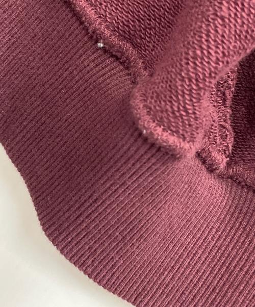 X-LARGE（エクストララージ）X-LARGE (エクストララージ) 刺繍ジップパーカー CLAW ZIP HOODED SWEATSHIRT（クロウ ジップ フーデッド スウェットシャツ） ワインレッド サイズ:Lの古着・服飾アイテム