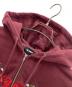 X-LARGE (エクストララージ) 刺繍ジップパーカー CLAW ZIP HOODED SWEATSHIRT（クロウ ジップ フーデッド スウェットシャツ） ワインレッド サイズ:L：6000円