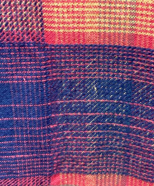 RATS（ラッツ）RATS (ラッツ) 長袖シャツ RATS MULTI COLOR CHECK SHIRT（ラッツ マルチ カラー チェック シャツ） オレンジ×ワインレッド サイズ:XLの古着・服飾アイテム