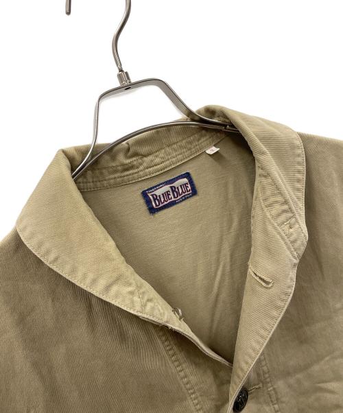 BLUE BLUE（ブルーブルー）BLUE BLUE (ブルーブルー) カバーオール カーキ サイズ:Mの古着・服飾アイテム