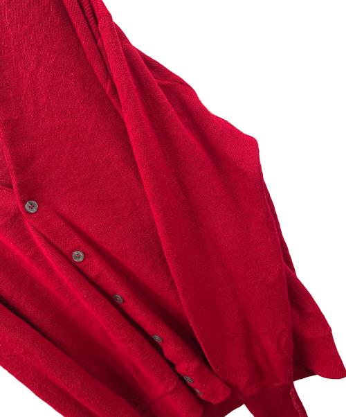 CLASSICS（クラシック）CLASSICS (クラシック) ニットカーディガン レッド サイズ:Mの古着・服飾アイテム
