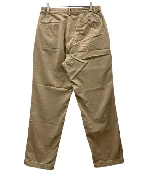POLO RALPH LAUREN（ポロ・ラルフローレン）POLO RALPH LAUREN (ポロ・ラルフローレン) チノパン GORDON PANT（ゴードン・パンツ） ベージュ サイズ:W33の古着・服飾アイテム