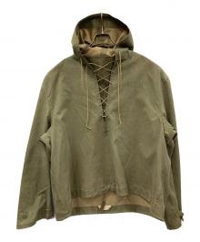 U'S NAVY（ユーエスネイビー）の古着「ミリタリージャケット N-2 WET WEATHER PARKA（エヌツー ウェット ウェザー パーカー）」｜オリーブ