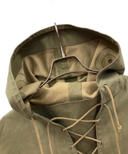 U'S NAVY（ユーエスネイビー）U'S NAVY (ユーエスネイビー) ミリタリージャケット N-2 WET WEATHER PARKA（エヌツー ウェット ウェザー パーカー） オリーブ サイズ:LARGEの古着・服飾アイテム