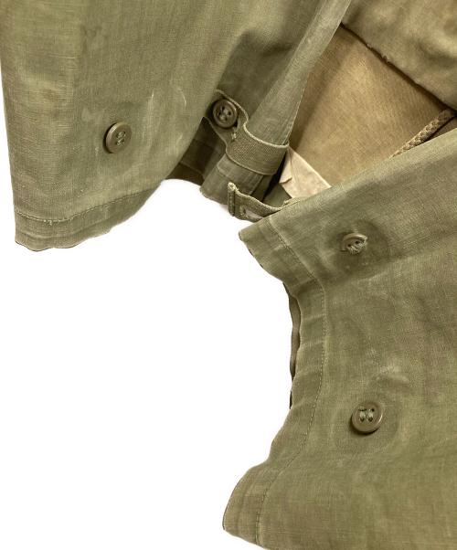 U'S NAVY（ユーエスネイビー）U'S NAVY (ユーエスネイビー) ミリタリージャケット N-2 WET WEATHER PARKA（エヌツー ウェット ウェザー パーカー） オリーブ サイズ:LARGEの古着・服飾アイテム