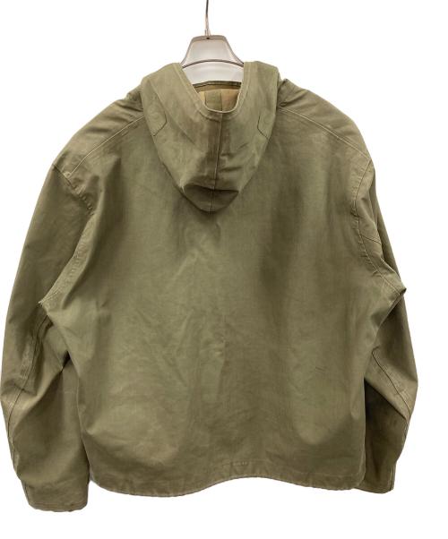 U'S NAVY（ユーエスネイビー）U'S NAVY (ユーエスネイビー) ミリタリージャケット N-2 WET WEATHER PARKA（エヌツー ウェット ウェザー パーカー） オリーブ サイズ:LARGEの古着・服飾アイテム